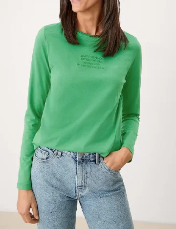 Bluza s.Oliver, verde Verde