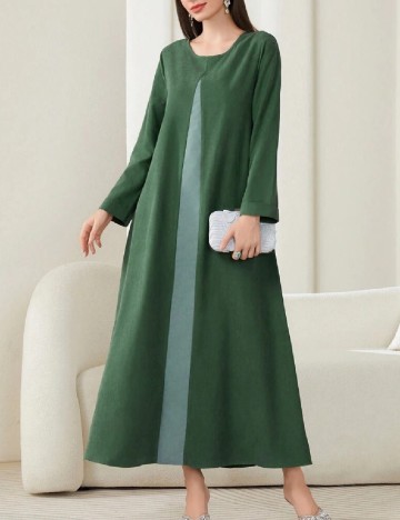 Rochie lunga SHEIN, verde