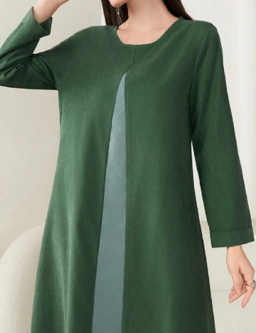 Rochie lunga SHEIN, verde