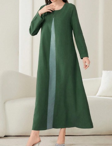 Rochie lunga SHEIN, verde