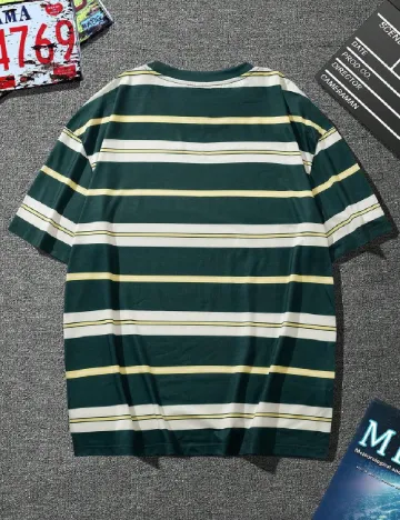 Tricou SHEIN Plus Size Men, verde
