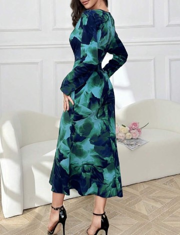 Rochie lunga SHEIN, verde