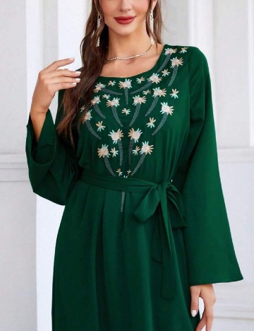 Rochie lunga SHEIN, verde