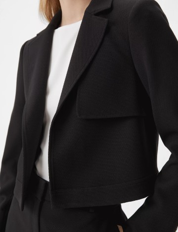 Blazer Comma, negru