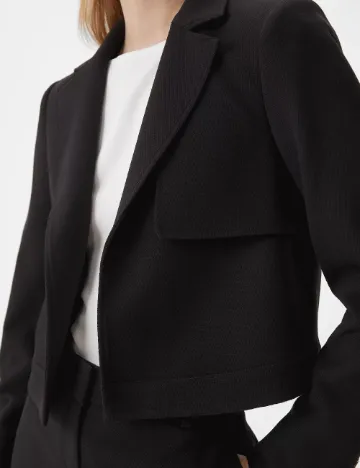 Blazer Comma, negru Negru