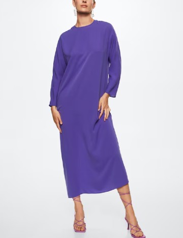 Rochie medie Mango, mov