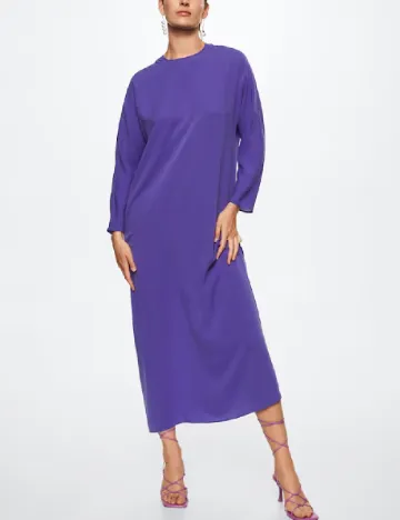 Rochie medie Mango, mov Mov