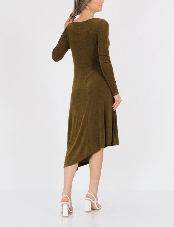 Rochie medie Mango, verde