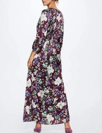 Rochie lunga Mango, floral print