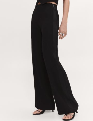 Pantaloni Mango, negru