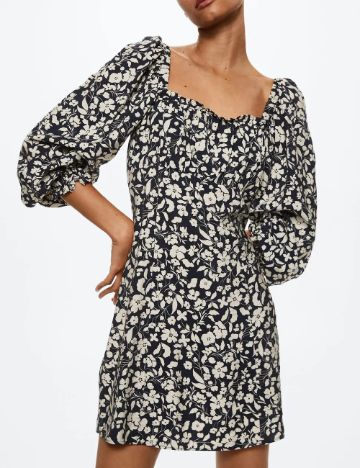 Rochie scurta Mango, floral print