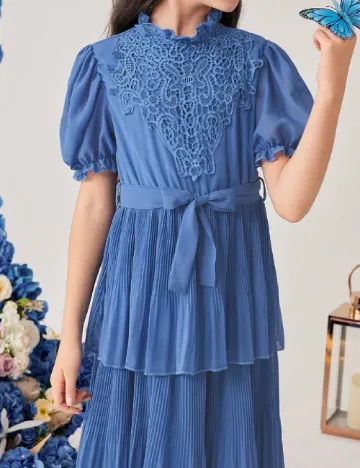 Rochie Shein Kids, albastru Albastru