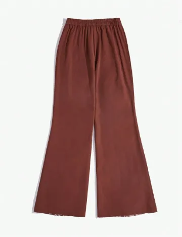 Pantaloni SHEIN, maro Maro