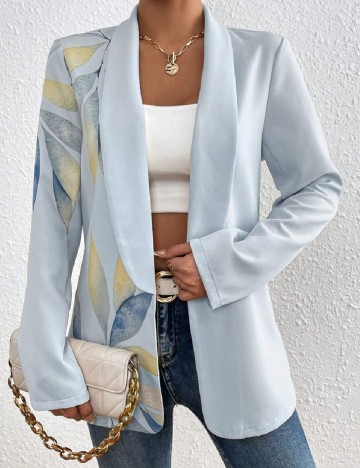 Blazer SHEIN, albastru