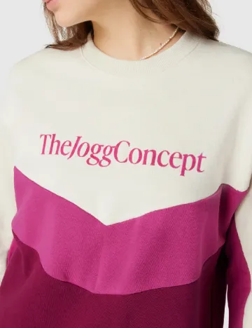 Bluza TheJoggConcept, roz Roz