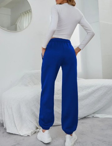 Pantaloni SHEIN, albastru