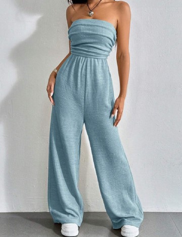 Salopeta SHEIN, albastru