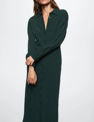 Rochie lunga Mango, verde