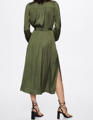 Rochie medie Mango, verde