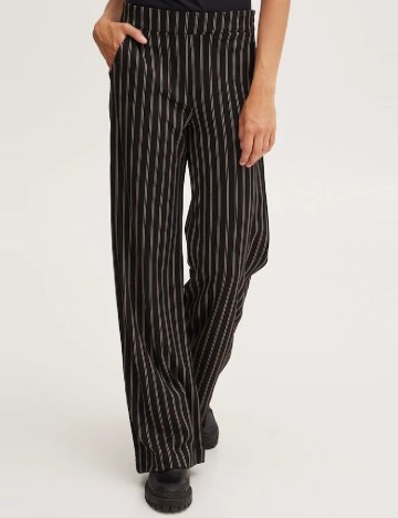 Pantaloni Ichi, negru