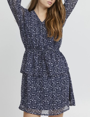 Rochie scurta Ichi, bleumarin