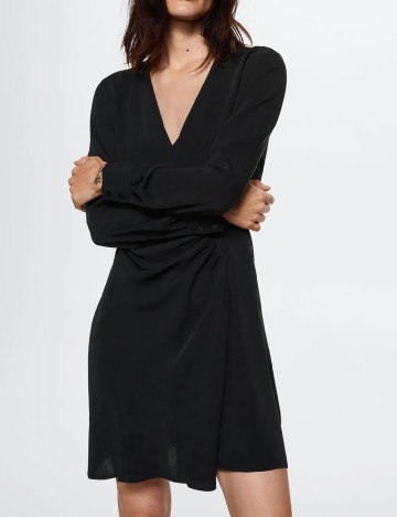 Rochie scurta Mango, negru