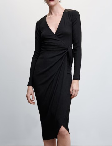 Rochie medie Mango, negru