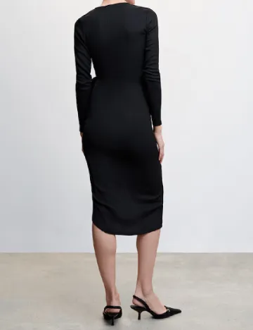 Rochie medie Mango, negru Negru