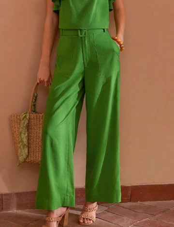 Pantaloni MOTF, verde