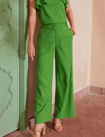 Pantaloni MOTF, verde