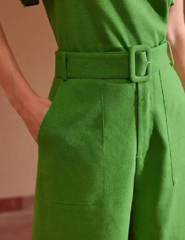 Pantaloni MOTF, verde Verde