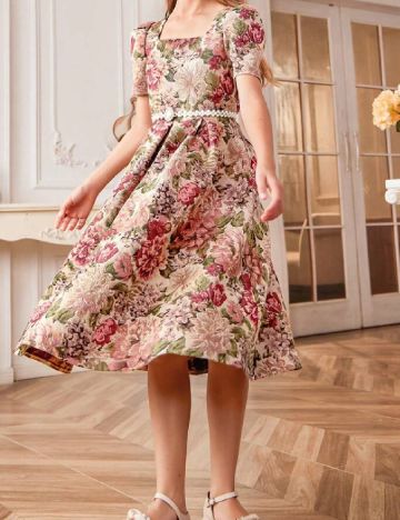 Rochie Shein Kids, floral print