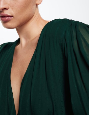 Rochie scurta Mango Violeta, verde