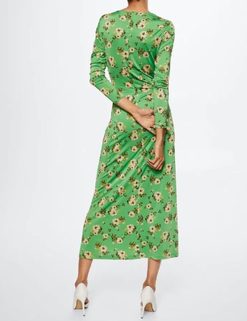 Rochie medie Mango, verde