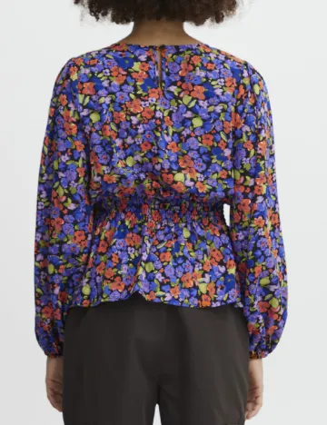 Bluza Ichi, floral Floral print