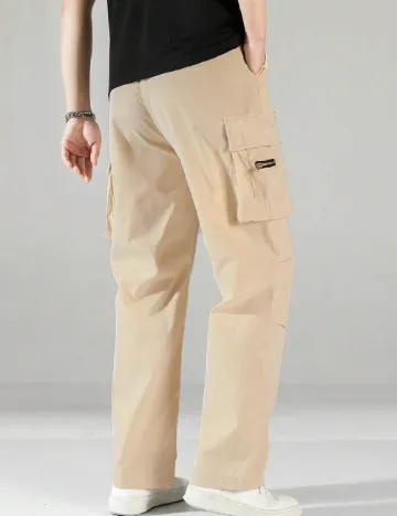 Pantaloni SHEIN, crem Crem