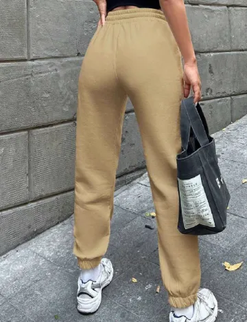 Pantaloni SHEIN, maro Maro