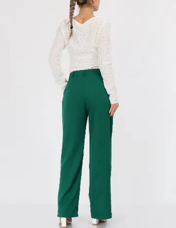 Pantaloni SHEIN, verde Verde