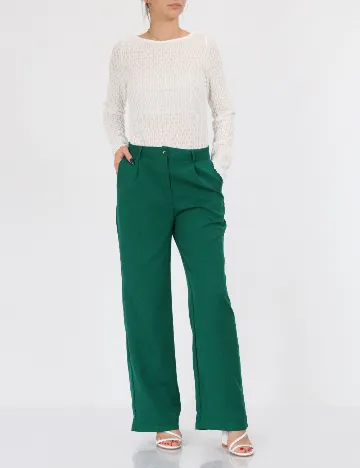 Pantaloni SHEIN, verde Verde