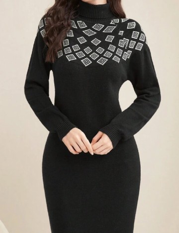 Rochie lunga SHEIN, negru