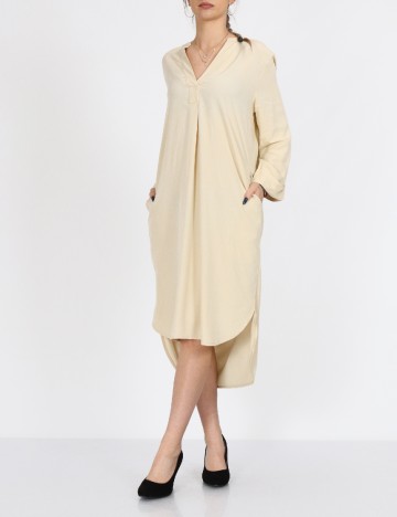 Rochie medie b.young, bej