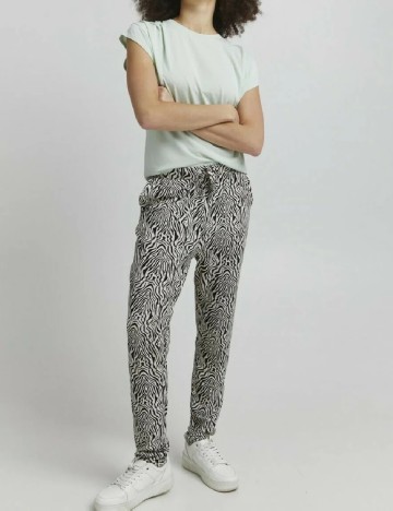 Pantaloni Ichi, animal print