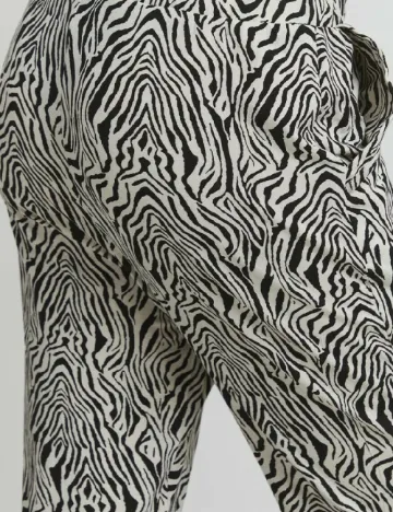 Pantaloni Ichi, animal print Animal print