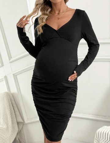 Rochie scurta SHEIN Maternity, negru