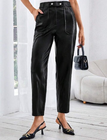 Pantaloni SHEIN, negru