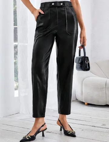 Pantaloni SHEIN, negru Negru