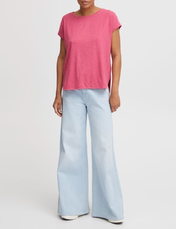 Tricou Ichi, roz