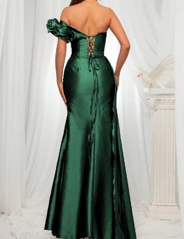 Rochie lunga SHEIN, verde