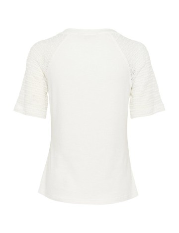 Tricou Cream, alb