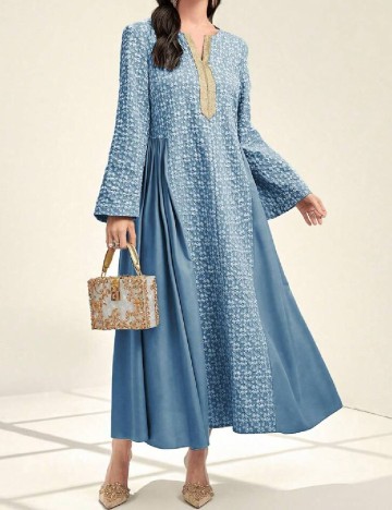 Rochie lunga SHEIN, albastru